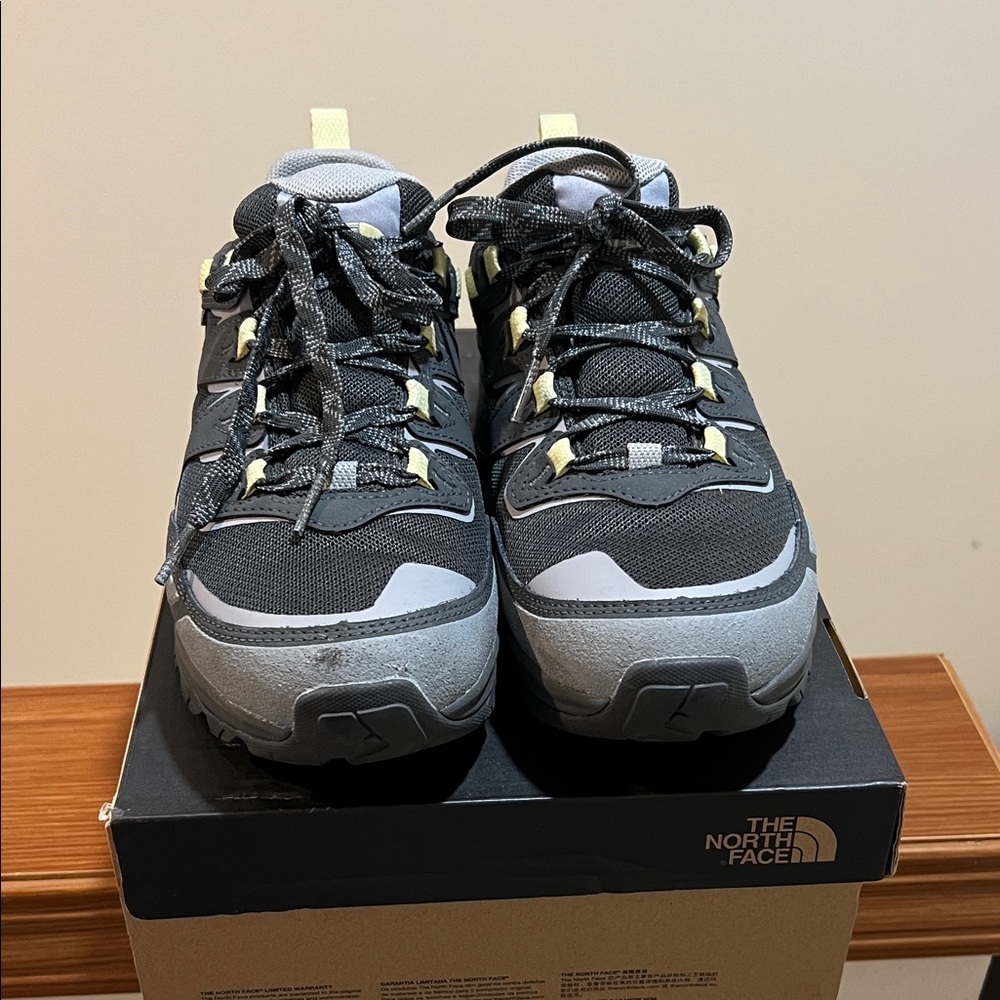 The North Face Black and Yellow Trail Shoes
